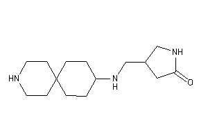 4-[(9-azaspiro[5.5]undecan-3-ylamino)methyl]-2-pyrrolidone
