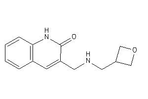 Image of 3-[(oxetan-3-ylmethylamino)methyl]carbostyril