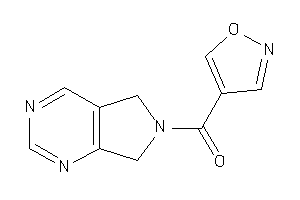 5,7-dihydropyrrolo[3,4-d]pyrimidin-6-yl(isoxazol-4-yl)methanone