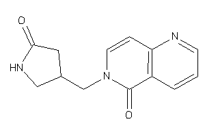 Image of 6-[(5-ketopyrrolidin-3-yl)methyl]-1,6-naphthyridin-5-one