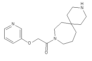 1-(3,10-diazaspiro[5.6]dodecan-10-yl)-2-(3-pyridyloxy)ethanone