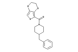 Image of (4-benzylpiperidino)-(2,3-dihydrothieno[3,4-b][1,4]dioxin-5-yl)methanone