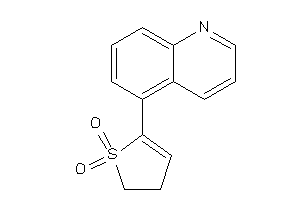 Image of 5-(5-quinolyl)-2,3-dihydrothiophene 1,1-dioxide