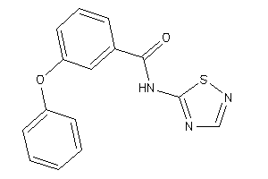3-phenoxy-N-(1,2,4-thiadiazol-5-yl)benzamide