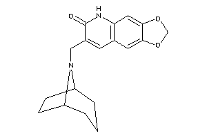7-(8-azabicyclo[3.2.1]octan-8-ylmethyl)-5H-[1,3]dioxolo[4,5-g]quinolin-6-one