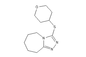 Image of 3-(tetrahydropyran-4-ylthio)-6,7,8,9-tetrahydro-5H-[1,2,4]triazolo[4,3-a]azepine