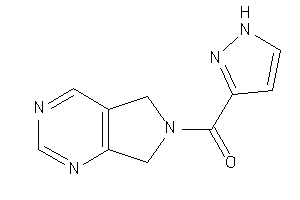 5,7-dihydropyrrolo[3,4-d]pyrimidin-6-yl(1H-pyrazol-3-yl)methanone