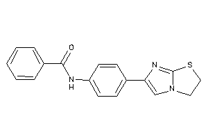 N-[4-(2,3-dihydroimidazo[2,1-b]thiazol-6-yl)phenyl]benzamide