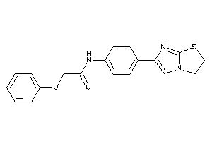 N-[4-(2,3-dihydroimidazo[2,1-b]thiazol-6-yl)phenyl]-2-phenoxy-acetamide