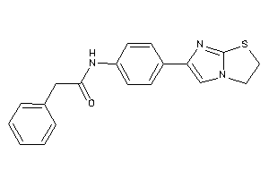 N-[4-(2,3-dihydroimidazo[2,1-b]thiazol-6-yl)phenyl]-2-phenyl-acetamide