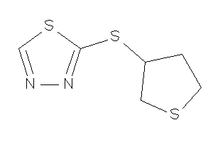 Image of 2-(tetrahydrothiophen-3-ylthio)-1,3,4-thiadiazole