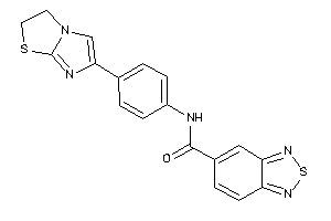 N-[4-(2,3-dihydroimidazo[2,1-b]thiazol-6-yl)phenyl]piazthiole-5-carboxamide