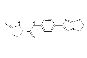 N-[4-(2,3-dihydroimidazo[2,1-b]thiazol-6-yl)phenyl]-5-keto-pyrrolidine-2-carboxamide