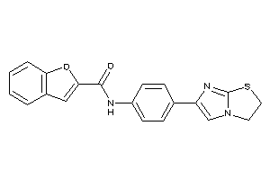 Image of N-[4-(2,3-dihydroimidazo[2,1-b]thiazol-6-yl)phenyl]coumarilamide