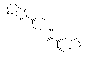 Image of N-[4-(2,3-dihydroimidazo[2,1-b]thiazol-6-yl)phenyl]-1,3-benzothiazole-6-carboxamide
