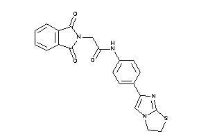 Image of N-[4-(2,3-dihydroimidazo[2,1-b]thiazol-6-yl)phenyl]-2-phthalimido-acetamide