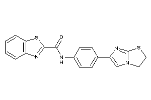N-[4-(2,3-dihydroimidazo[2,1-b]thiazol-6-yl)phenyl]-1,3-benzothiazole-2-carboxamide