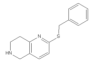2-(benzylthio)-5,6,7,8-tetrahydro-1,6-naphthyridine