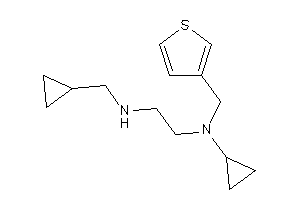 Image of Cyclopropyl-[2-(cyclopropylmethylamino)ethyl]-(3-thenyl)amine