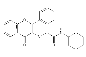 N-cyclohexyl-2-(4-keto-2-phenyl-chromen-3-yl)oxy-acetamide