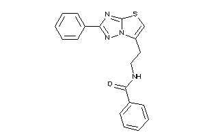 N-[2-(2-phenylthiazolo[2,3-e][1,2,4]triazol-6-yl)ethyl]benzamide