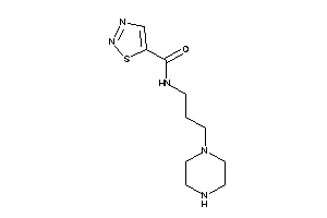 Image of N-(3-piperazinopropyl)thiadiazole-5-carboxamide