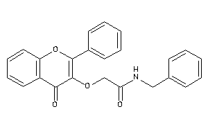 Image of N-benzyl-2-(4-keto-2-phenyl-chromen-3-yl)oxy-acetamide