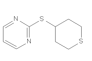 Image of 2-(tetrahydrothiopyran-4-ylthio)pyrimidine