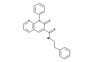 Image of 2-keto-N-phenethyl-1-phenyl-1,8-naphthyridine-3-carboxamide