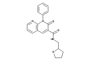 Image of 2-keto-1-phenyl-N-(tetrahydrofurfuryl)-1,8-naphthyridine-3-carboxamide