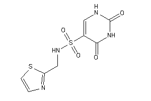 2,4-diketo-N-(thiazol-2-ylmethyl)-1H-pyrimidine-5-sulfonamide