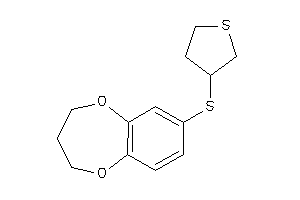 7-(tetrahydrothiophen-3-ylthio)-3,4-dihydro-2H-1,5-benzodioxepine
