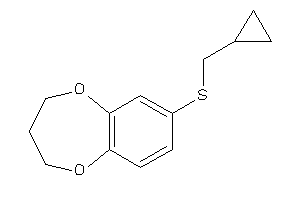 Image of 7-(cyclopropylmethylthio)-3,4-dihydro-2H-1,5-benzodioxepine