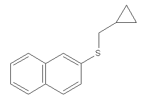 Image of 2-(cyclopropylmethylthio)naphthalene
