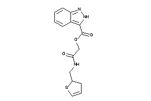 2H-indazole-3-carboxylic Acid [2-(2,3-dihydrothiophen-2-ylmethylamino)-2-keto-ethyl] Ester
