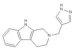 2-(1H-pyrazol-4-ylmethyl)-1,3,4,9-tetrahydro-$b-carboline