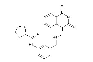 Image of N-[3-[[(1,3-diketo-4-isoquinolylidene)methylamino]methyl]phenyl]tetrahydrofuran-2-carboxamide