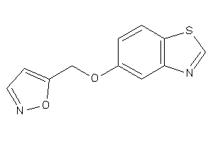 Image of 5-(1,3-benzothiazol-5-yloxymethyl)isoxazole