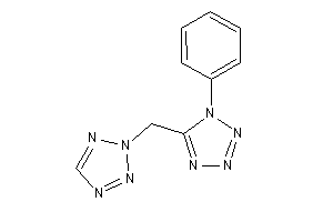 1-phenyl-5-(tetrazol-2-ylmethyl)tetrazole
