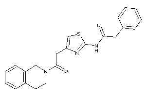 Image of N-[4-[2-(3,4-dihydro-1H-isoquinolin-2-yl)-2-keto-ethyl]thiazol-2-yl]-2-phenyl-acetamide