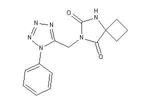 Image of 7-[(1-phenyltetrazol-5-yl)methyl]-5,7-diazaspiro[3.4]octane-6,8-quinone