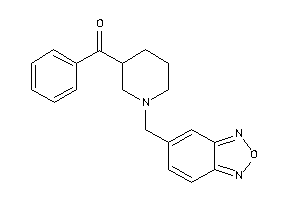 [1-(benzofurazan-5-ylmethyl)-3-piperidyl]-phenyl-methanone