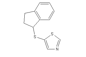 Image of 5-(indan-1-ylthio)thiazole