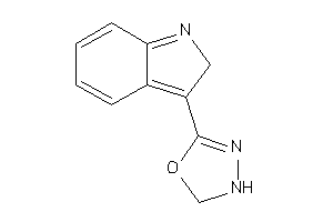 Image of 5-(2H-indol-3-yl)-2,3-dihydro-1,3,4-oxadiazole