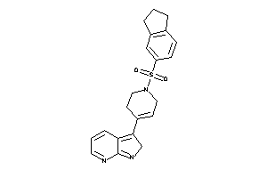 Image of 3-(1-indan-5-ylsulfonyl-3,6-dihydro-2H-pyridin-4-yl)-2H-pyrrolo[2,3-b]pyridine