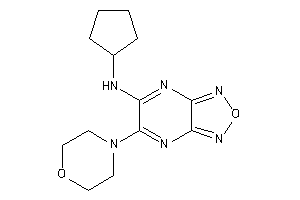 Cyclopentyl-(5-morpholinofurazano[3,4-b]pyrazin-6-yl)amine