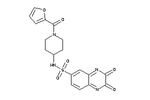 Image of N-[1-(2-furoyl)-4-piperidyl]-2,3-diketo-quinoxaline-6-sulfonamide