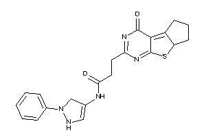 Image of 3-(ketoBLAHyl)-N-(1-phenyl-3-pyrazolin-4-yl)propionamide