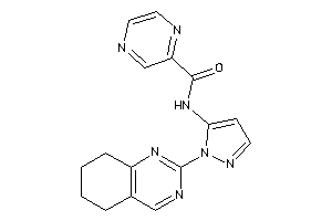 N-[2-(5,6,7,8-tetrahydroquinazolin-2-yl)pyrazol-3-yl]pyrazinamide