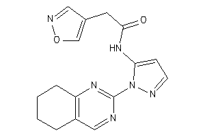 Image of 2-isoxazol-4-yl-N-[2-(5,6,7,8-tetrahydroquinazolin-2-yl)pyrazol-3-yl]acetamide